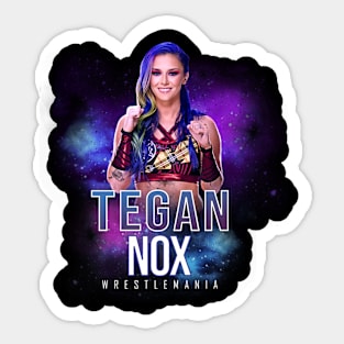 tegan nox wrestle Sticker